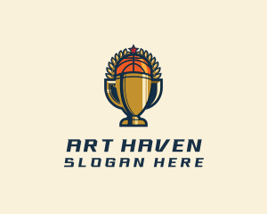 Basketball Tournament Cups logo design