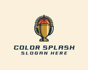 Basketball Tournament Cups logo design