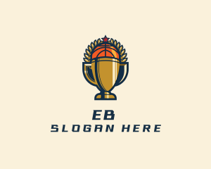 Basketball Tournament Trophy logo design
