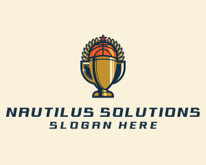 Basketball Tournament Cups logo design