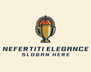 Basketball Tournament Cups logo design