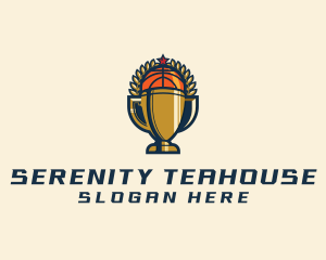 Basketball Tournament Cups logo design