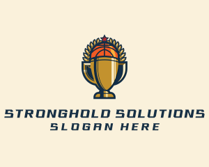 Basketball Tournament Cups logo design