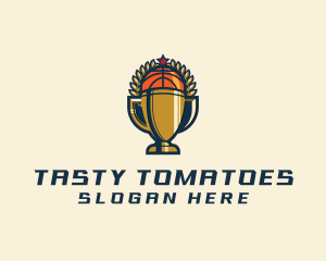 Basketball Tournament Cups logo design