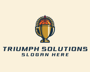 Victory - Basketball Tournament Trophy logo design