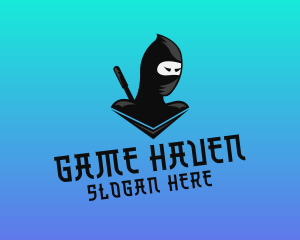 Gaming Ninja Character logo design