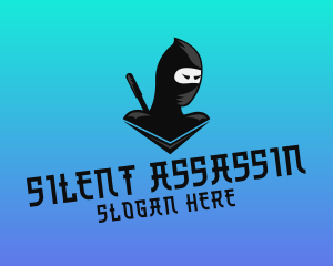 Gaming Ninja Character logo design