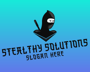 Gaming Ninja Character logo design