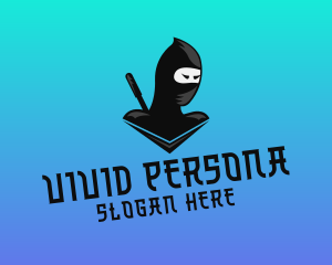 Character - Gaming Ninja Character logo design