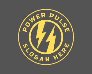 Voltage - Electric Energy Voltage logo design