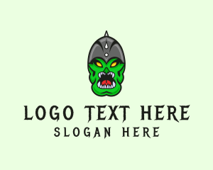 Demon - Evil Monster Character logo design