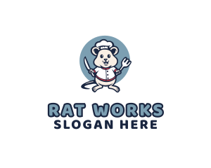 Rat Chef Restaurant logo design
