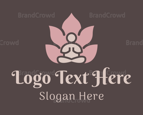 Wellness Spa Yoga Logo