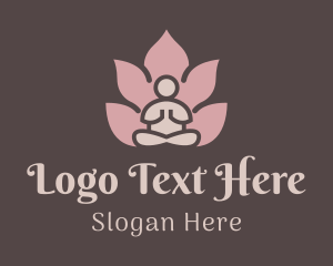 Florist - Wellness Spa Yoga logo design