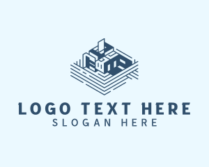 Real Estate - Building Architect Contractor logo design