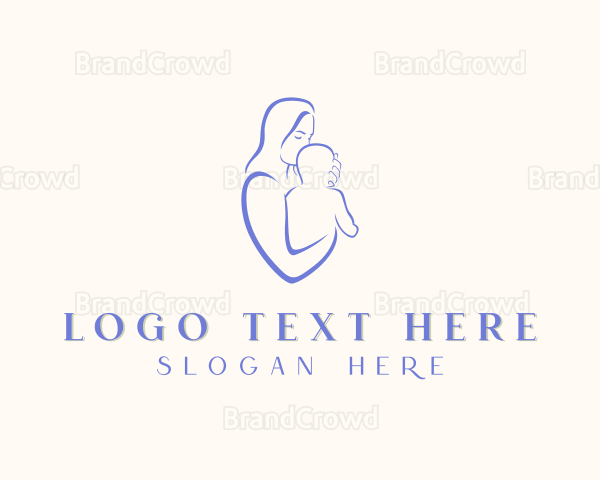 Mother Baby Parenting Logo