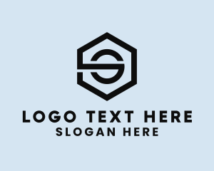 Hexagon Contractor Letter S Logo