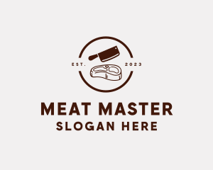 Meat Butcher Restaurant logo design