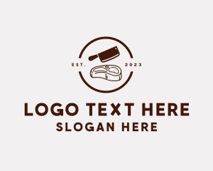 Slaughterhouse - Meat Butcher Restaurant logo design