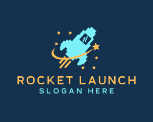 Rocket - Space Rocket Gaming logo design
