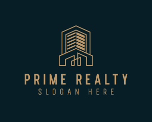 Residential Building Realty logo design