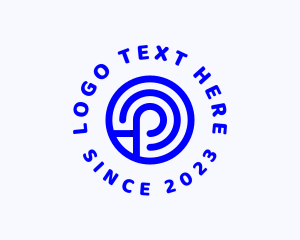 Cyber - Digital Startup Industry logo design