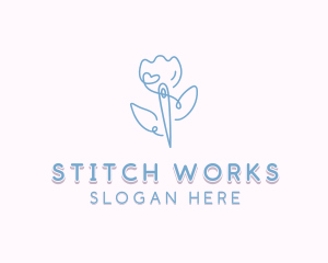 Needle Yarn Quilting logo design