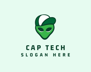 Cap - Alien Cap Hat logo design