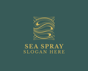 Sea Wave Vacation  logo design