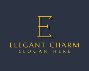 Elegant Sleek Fashion Studio logo design