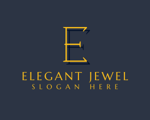 Elegant Sleek Fashion Studio logo design