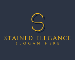 Elegant Sleek Fashion Studio logo design