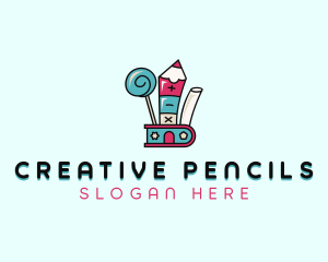 Educational Kids Daycare logo design