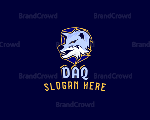 Dog Wolf Gaming Logo