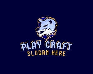 Game - Dog Wolf Gaming logo design