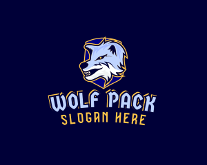 Wolf - Dog Wolf Gaming logo design