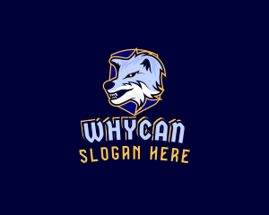 Streamer - Dog Wolf Gaming logo design