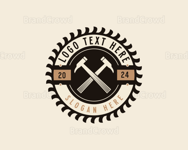 Industrial Woodwork Handyman Logo