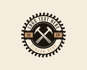 Industrial Woodwork Handyman Logo