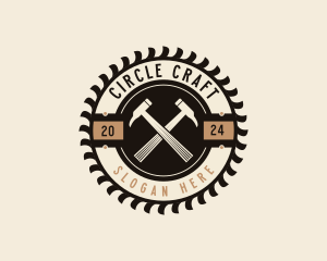 Industrial Woodwork Handyman logo design