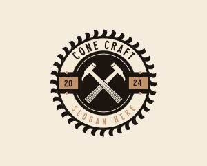 Industrial Woodwork Handyman logo design