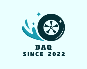 Workshop - Water Car Wash Wheel logo design