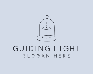 Candle Lighting Spa logo design