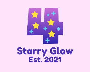 Starry - Colorful Starry Four logo design