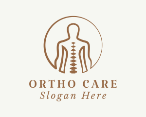 Orthopedic - Human Body Spine logo design