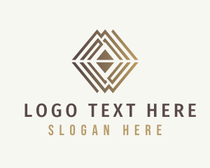 Luxurious - Deluxe Diamond Jewelry logo design