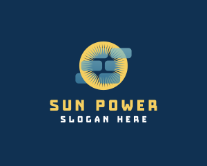 Sun Solar Panels logo design