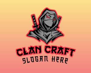 Clan - Ninja Assassin Clan logo design