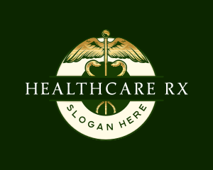Pharmacist - Health Doctor Caduceus logo design