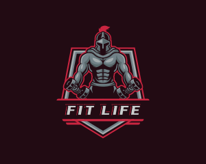 Gladiator Gym Fitness logo design